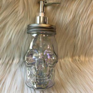 Amici Home Iridescent Skull Soap Dispenser